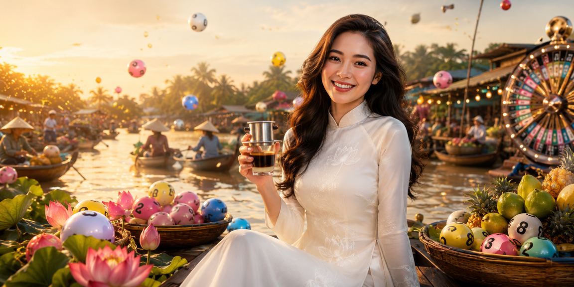 Người chơi theo dõi kết quả xổ số Mekong kết hợp cà phê – thói quen giải trí Việt Nam
